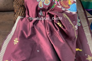 Exclusive pattachitra silk saree 