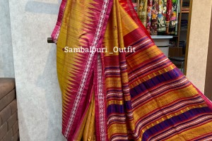 Exclusive Gopalpuri tusser silk saree