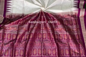 Premium bomkai silk saree 