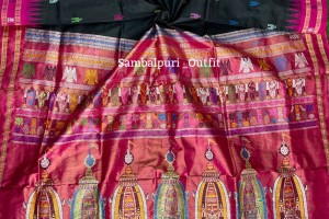 Premium Shreemandir bomkai silk saree 