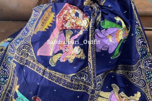 Exclusive pattachitra silk saree