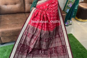 Premium Sambalpuri silk saree